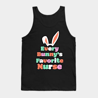 'Every Bunny's Favorite Nurse' T-Shirt Tank Top